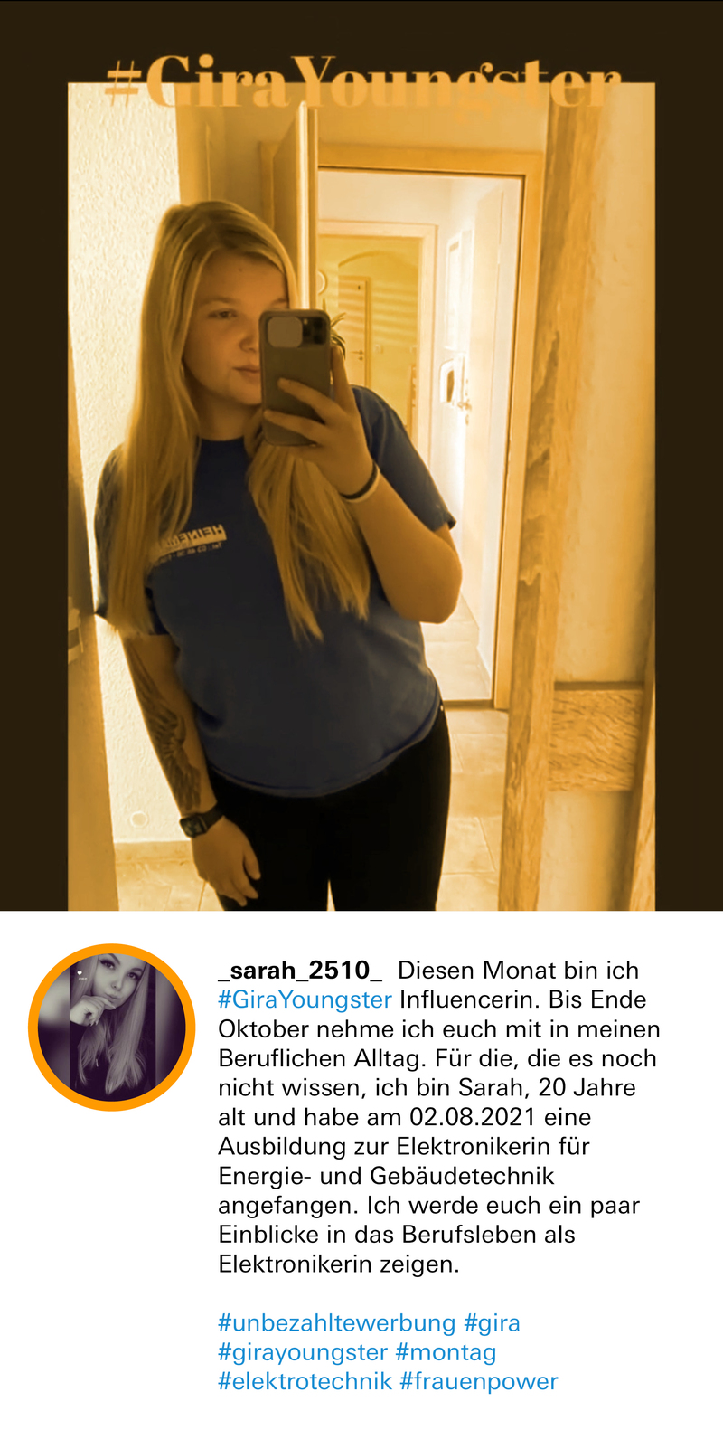 Spiegelbild Sarah